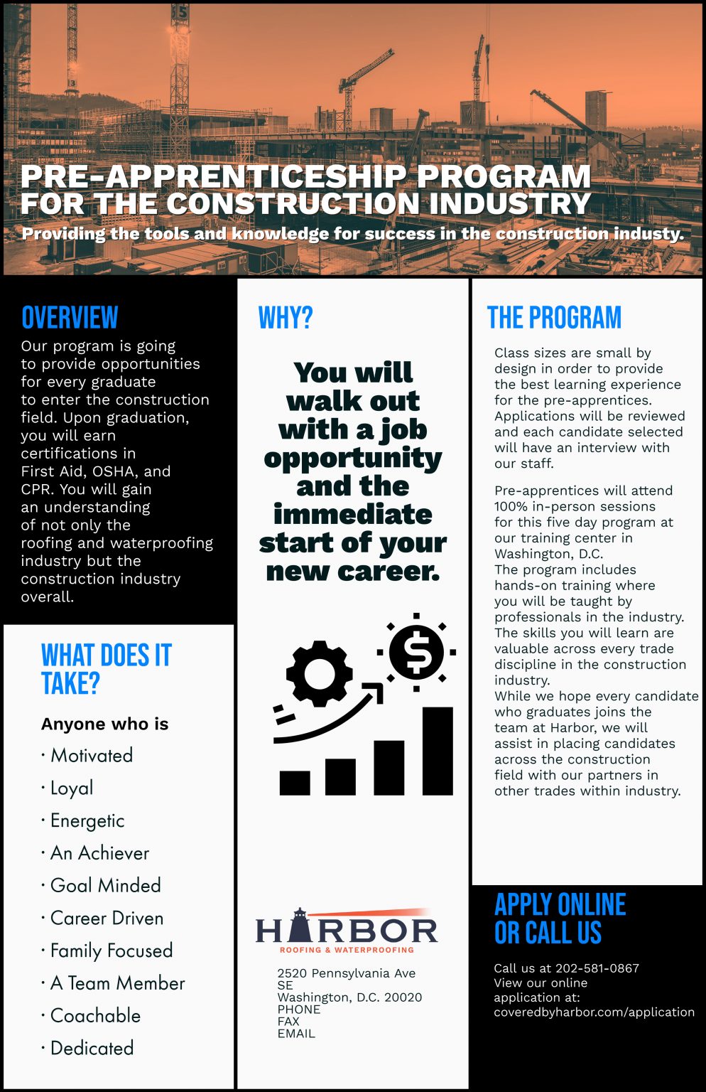 Apprenticeship Program Harbor Roofing